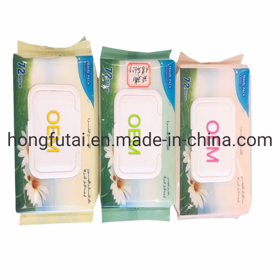 Lingettes pour bébé Flow Pack non parfumées pour le nettoyage des mains et de la bouche